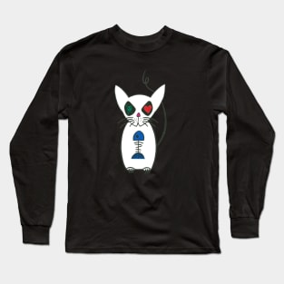 crazy kitty Long Sleeve T-Shirt